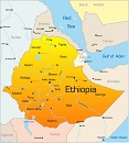 Карта государства: Эфиопия