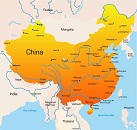 Карта государства: Китай