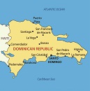 Карта государства: Доминиканская Республика