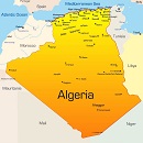 Карта государства: Алжир 