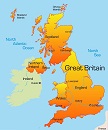 Карта государства: Великобритания