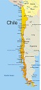 Карта государства: Чили