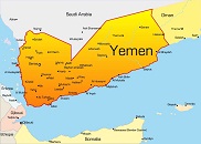Карта государства: Йемен