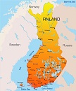 Карта государства: Финляндия