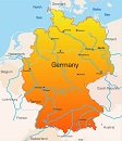 Карта государства: Германия