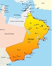 Карта государства: Оман