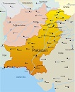 Карта государства: Пакистан