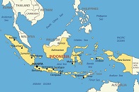 Карта государства: Индонезия