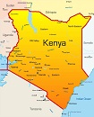 Карта государства: Кения