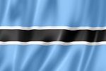 Флаг государства: Ботсвана