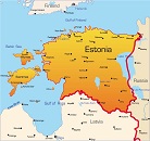 Карта государства: Эстония