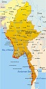 Карта государства: Мьянма