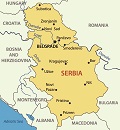 Карта государства: Сербия