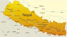 Карта государства: Непал
