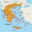 Карта государства: Греция