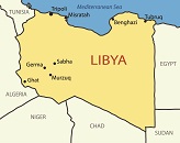 Карта государства: Ливия