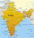 Карта государства: Индия